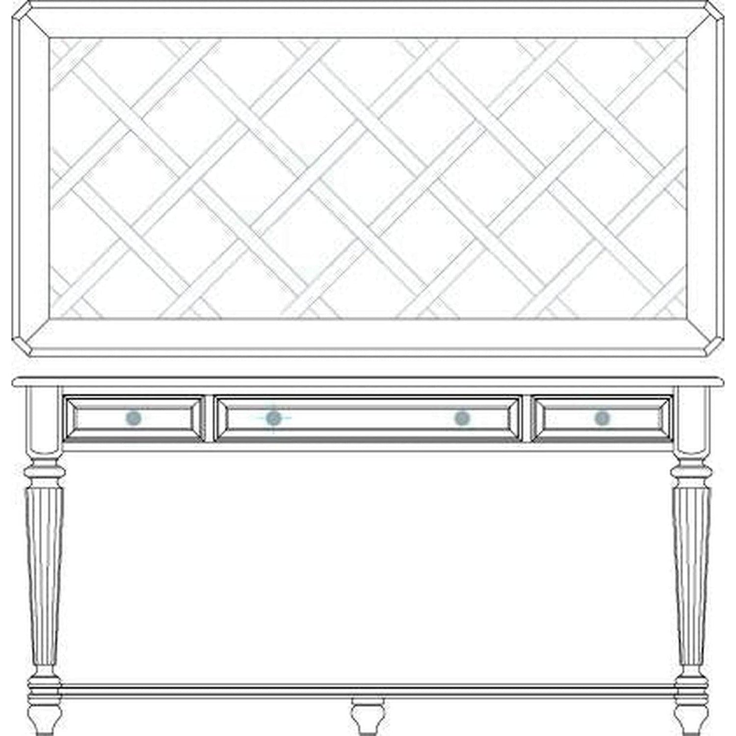 Brookhaven Leg Desk | Hooker | Home Elegance USA