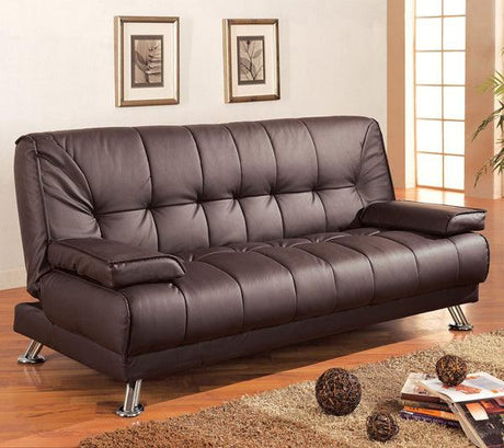 Coaster Furniture - Brown Contemporary Sofa Bed - 300148