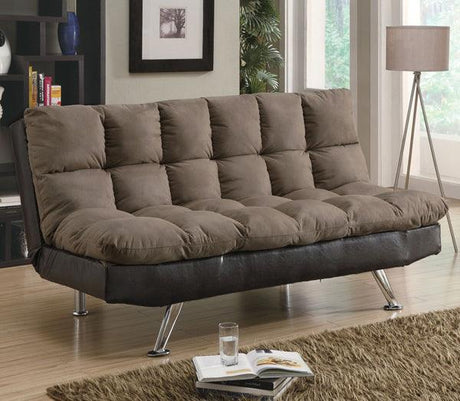 Coaster Furniture - Brown Contemporary Sofa Bed - 300306