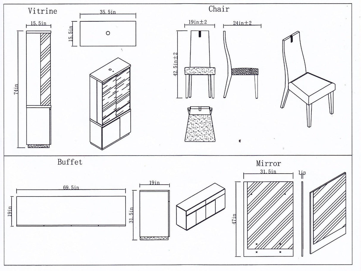 J&M Furniture - Copenhagen Dining Table - 17778-Dt