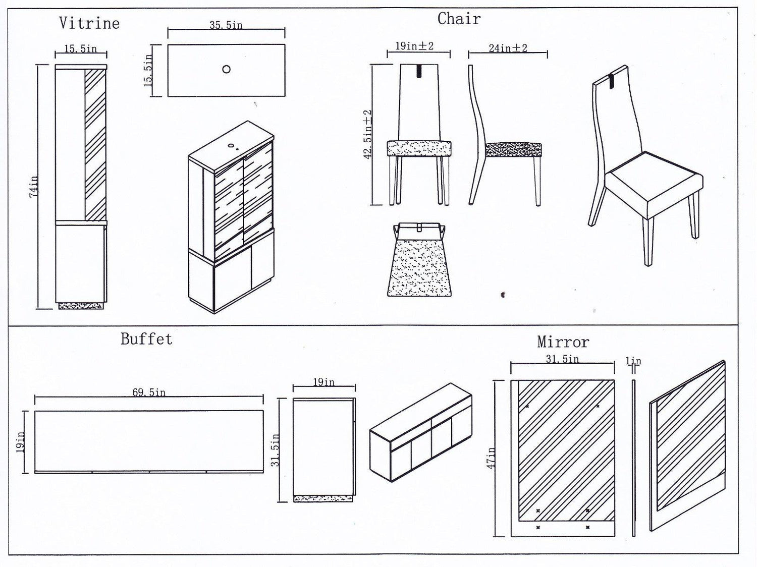 J&M Furniture - Copenhagen Dining Table - 17778-Dt