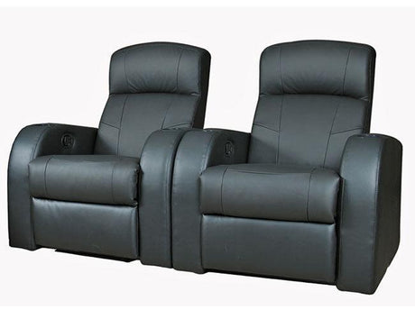 Coaster Furniture - Executive Leather Reclining Home Theater Set - C600001