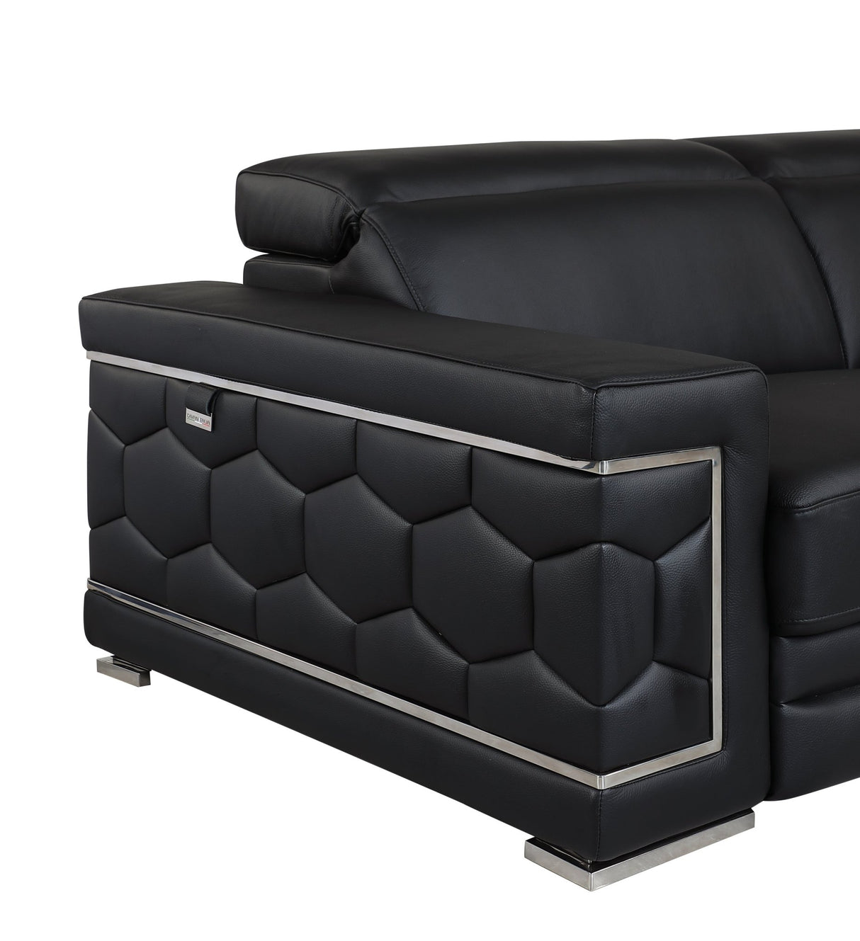 Top Grain Italian Leather Chair - Home Elegance USA
