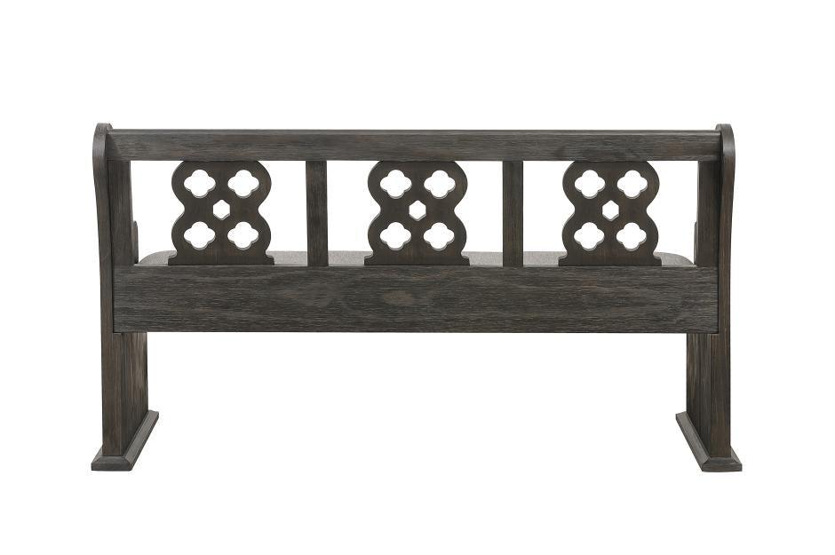 Arasina Dark Pewter 7 Piece Extendable Rectangular Dining Room Set 5559N - 96 - 7 | Homelegance | Home Elegance USA