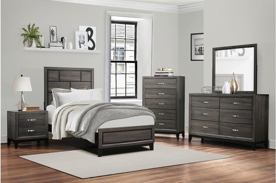 Homelegance - Davi 5 Piece Twin Bedroom Set - 1645T-1-5Set