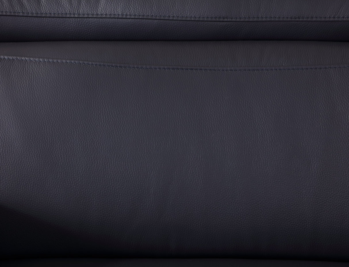 Global United Top Grain Italian Leather Chair - Home Elegance USA