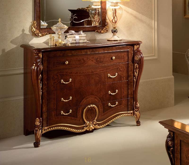 Arredoclassic Italy 4 Drawers Dresser - Donatellodresser | ESF | Home Elegance USA
