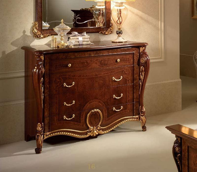 Arredoclassic Italy 4 Drawers Dresser - Donatellodresser | ESF | Home Elegance USA