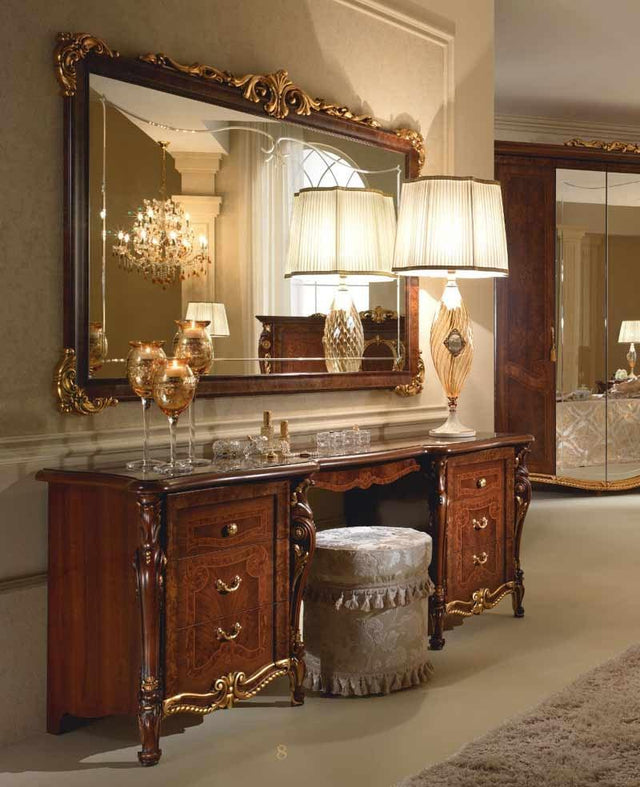 Arredoclassic Italy Donatello 3 Piece Vanity Dresser Set - Donatellovdmp - 3Set | ESF | Home Elegance USA