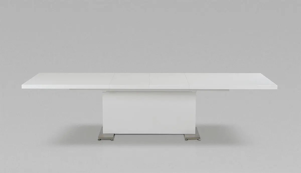 Bono Modern White Dining Table Vggu - Bono2 | Home Elegance USA
