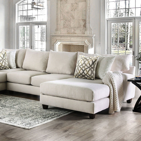 Abilene - Sectional - Beige | Home Elegance USA