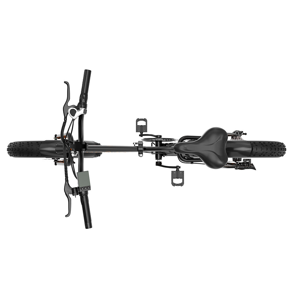 AOSTIRMOTOR Folding Electric Bike Ebike Bicycle 500W Motor 20" Fat Tire With 36V/13Ah Li - Battery Beach Snow Bicycle A20 | Home Elegance USA