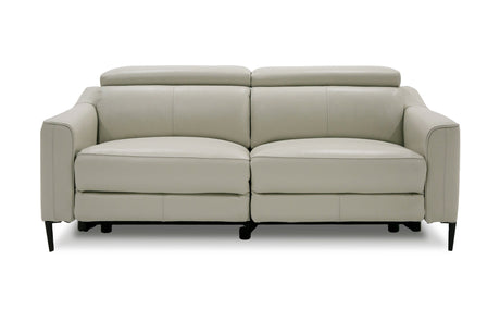 Vig Furniture Divani Casa Eden - Modern Grey Leather Sofa