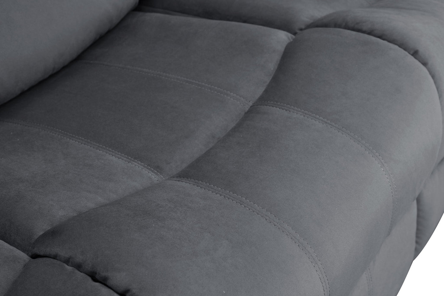 Global United Transitional Microfiber Fabric Recliner Chair