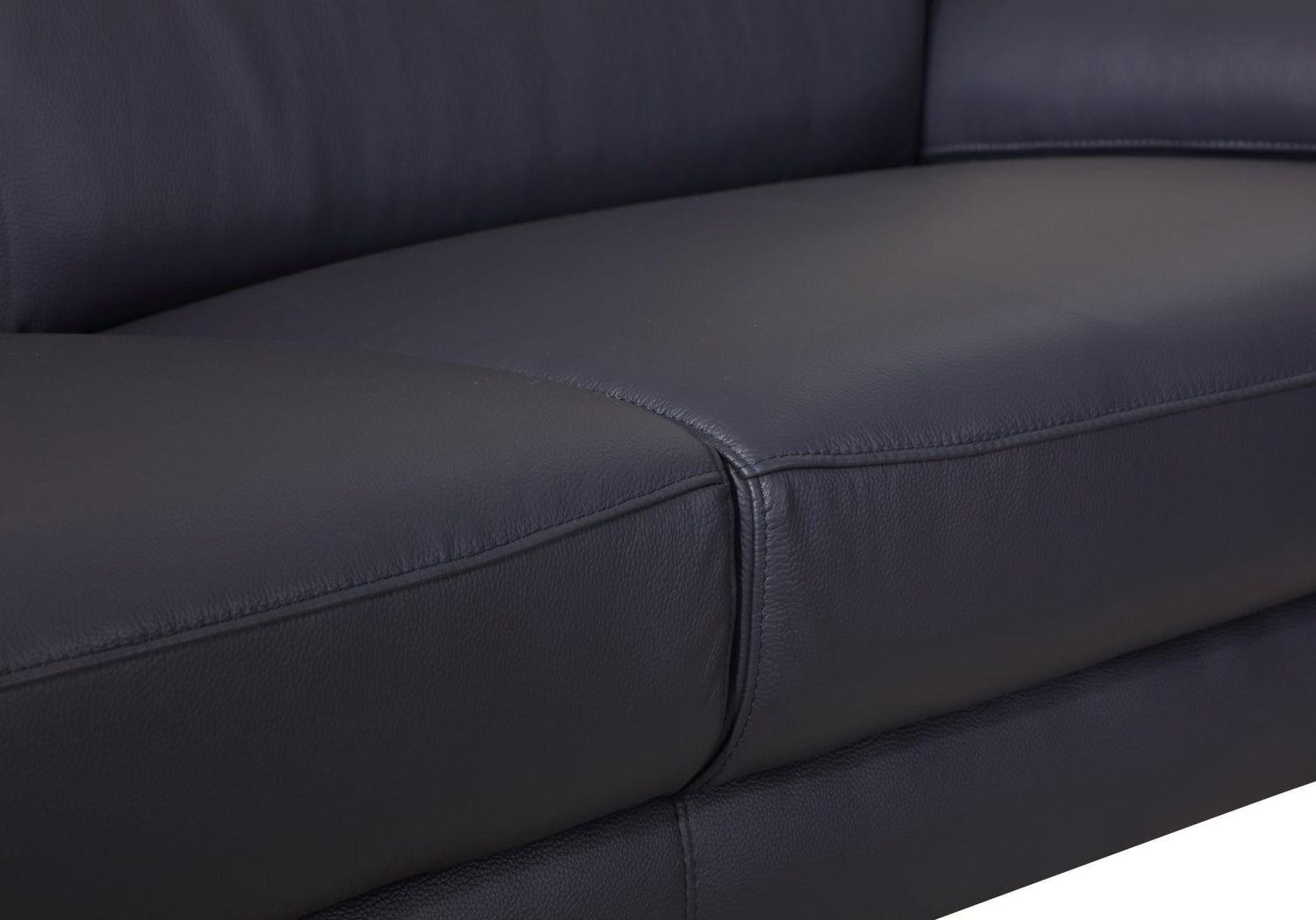 Global United Top Grain Italian Leather Chair - Home Elegance USA