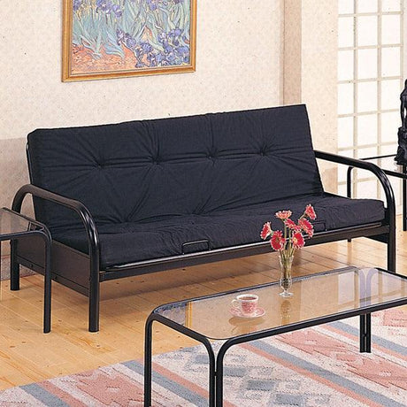 Coaster Furniture - Futon Frame In Black - 2334