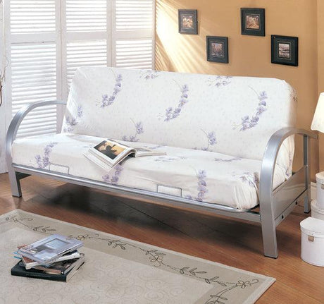 Coaster Furniture - Futon Frame In Nickel - 7251