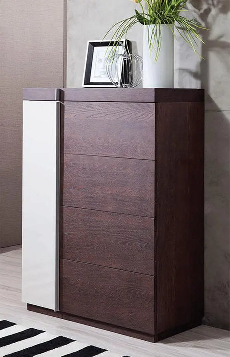 Vig Furniture - G509 - Modern Two-Tone Oak Multi-Chest - Vgwcg509