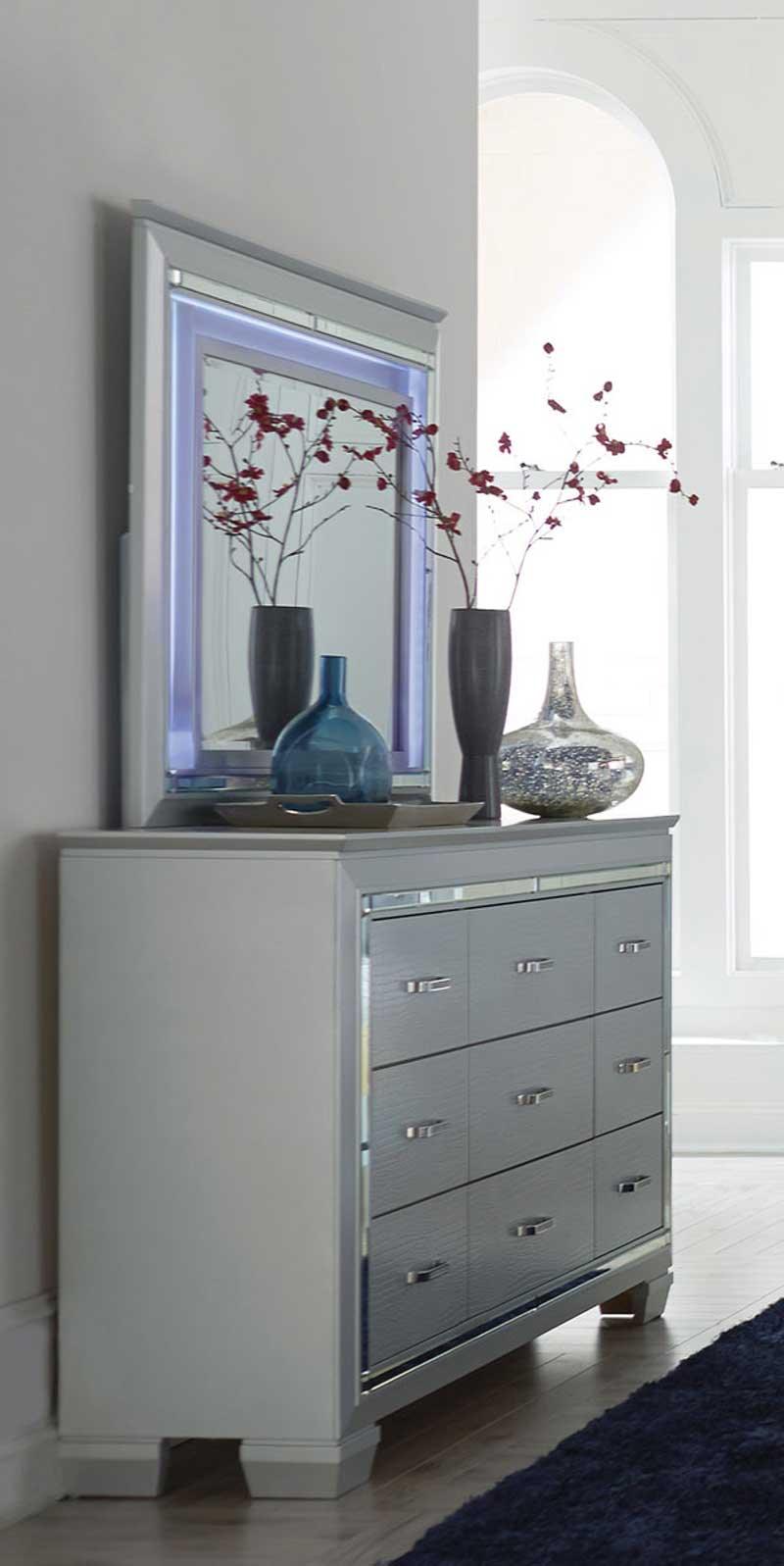 Allura Dresser With Mirror 1916 - 5 - 1916 - 6 | Homelegance | Home Elegance USA