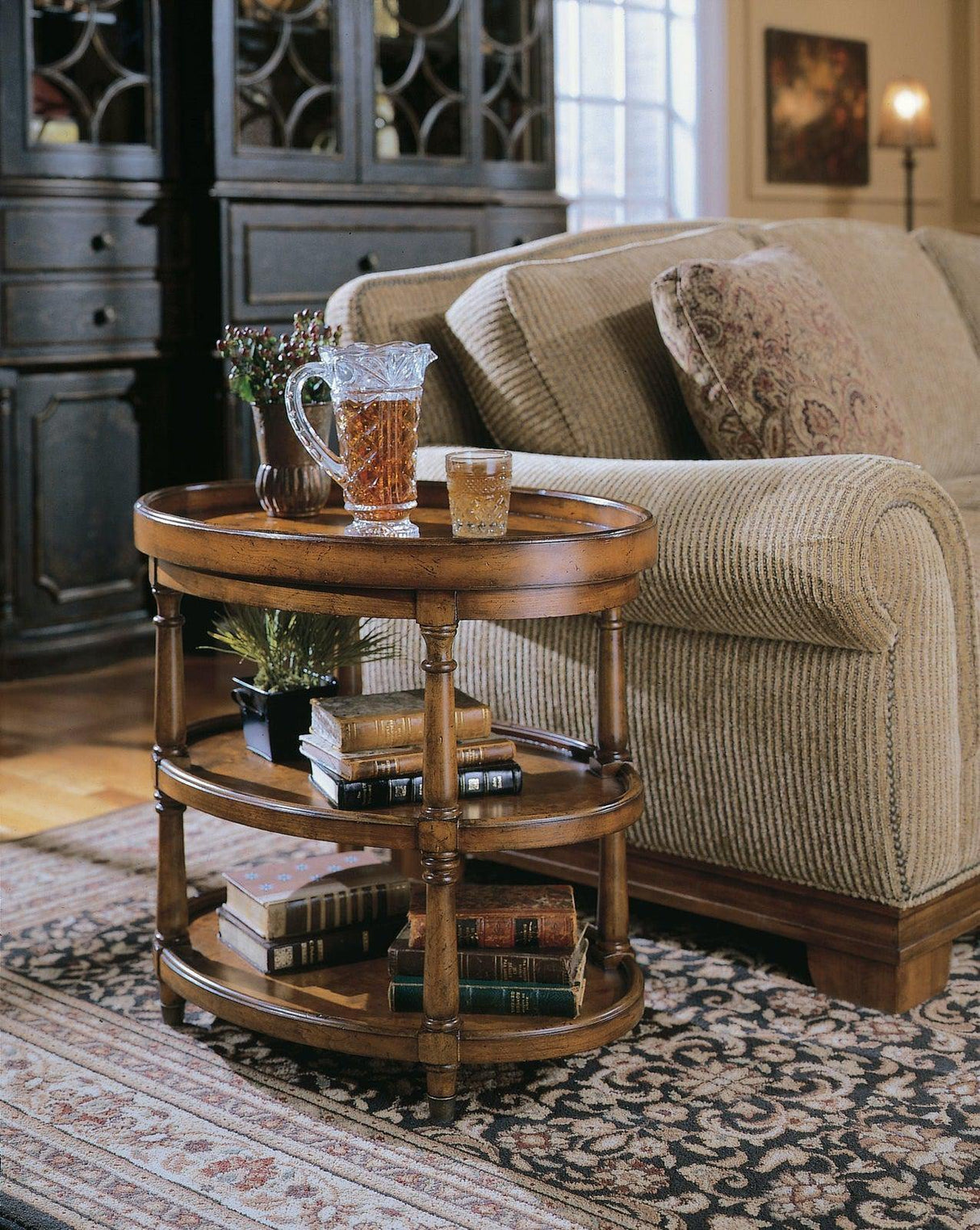 Hooker Furniture Oval Accent Table