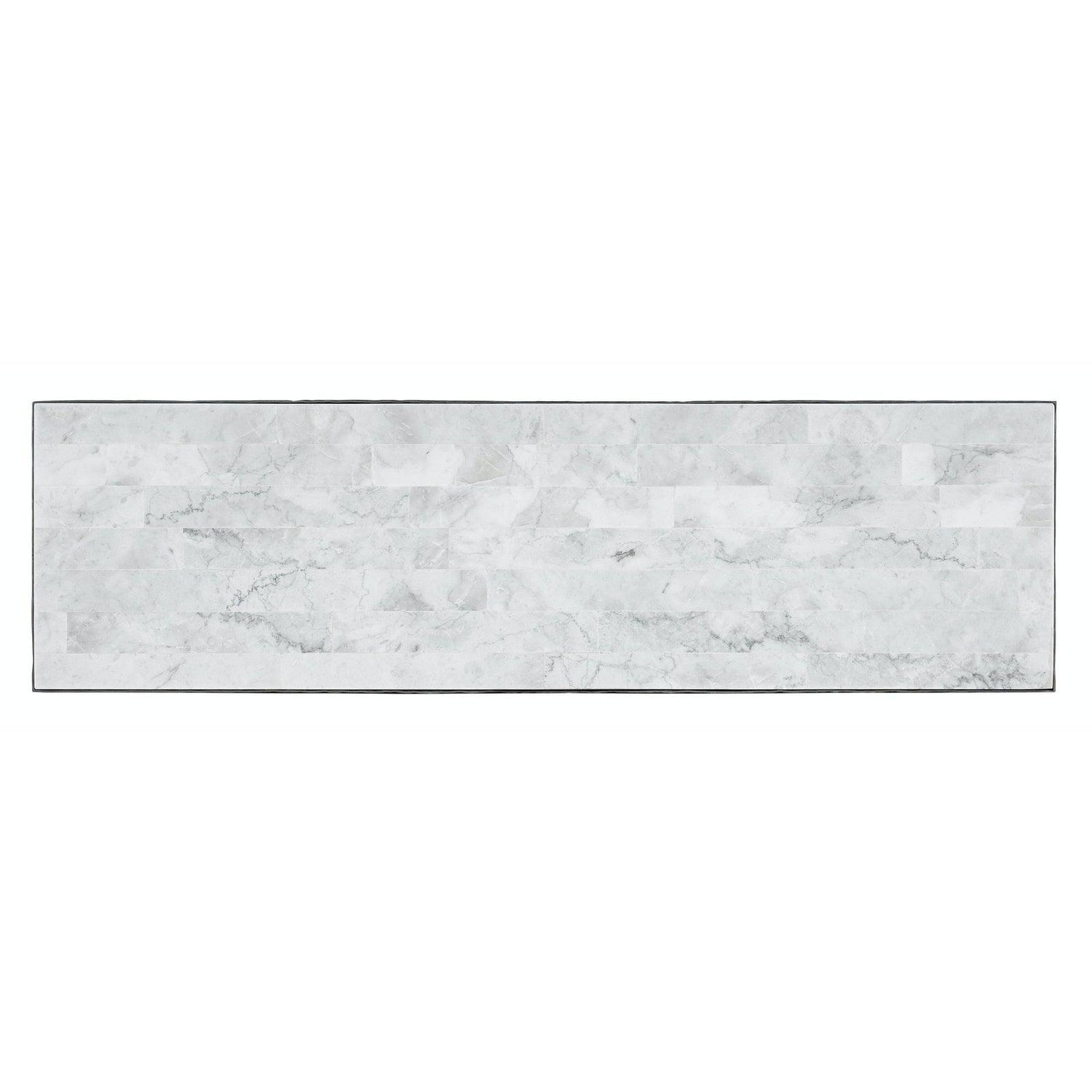 Hooker Furniture Commerce & Market Small Stone And Metal Console Table