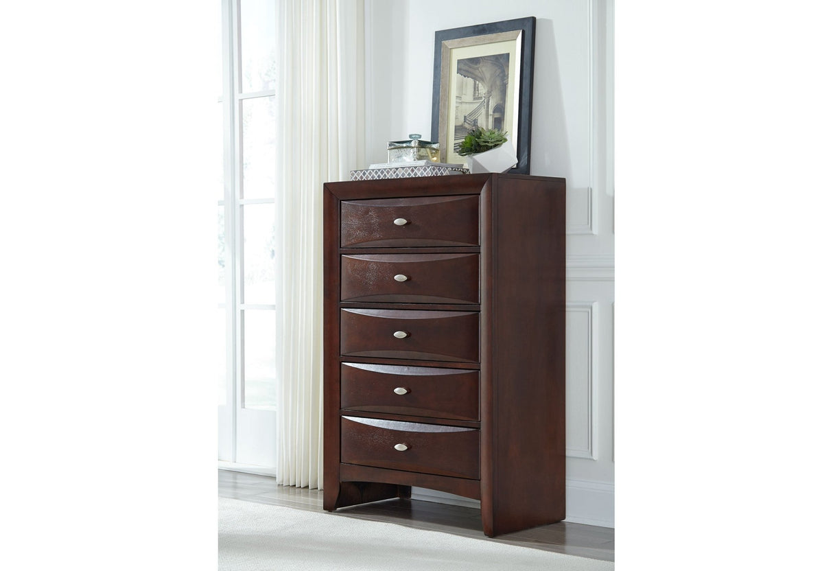 Linda New Merlot Chest by Global Furniture