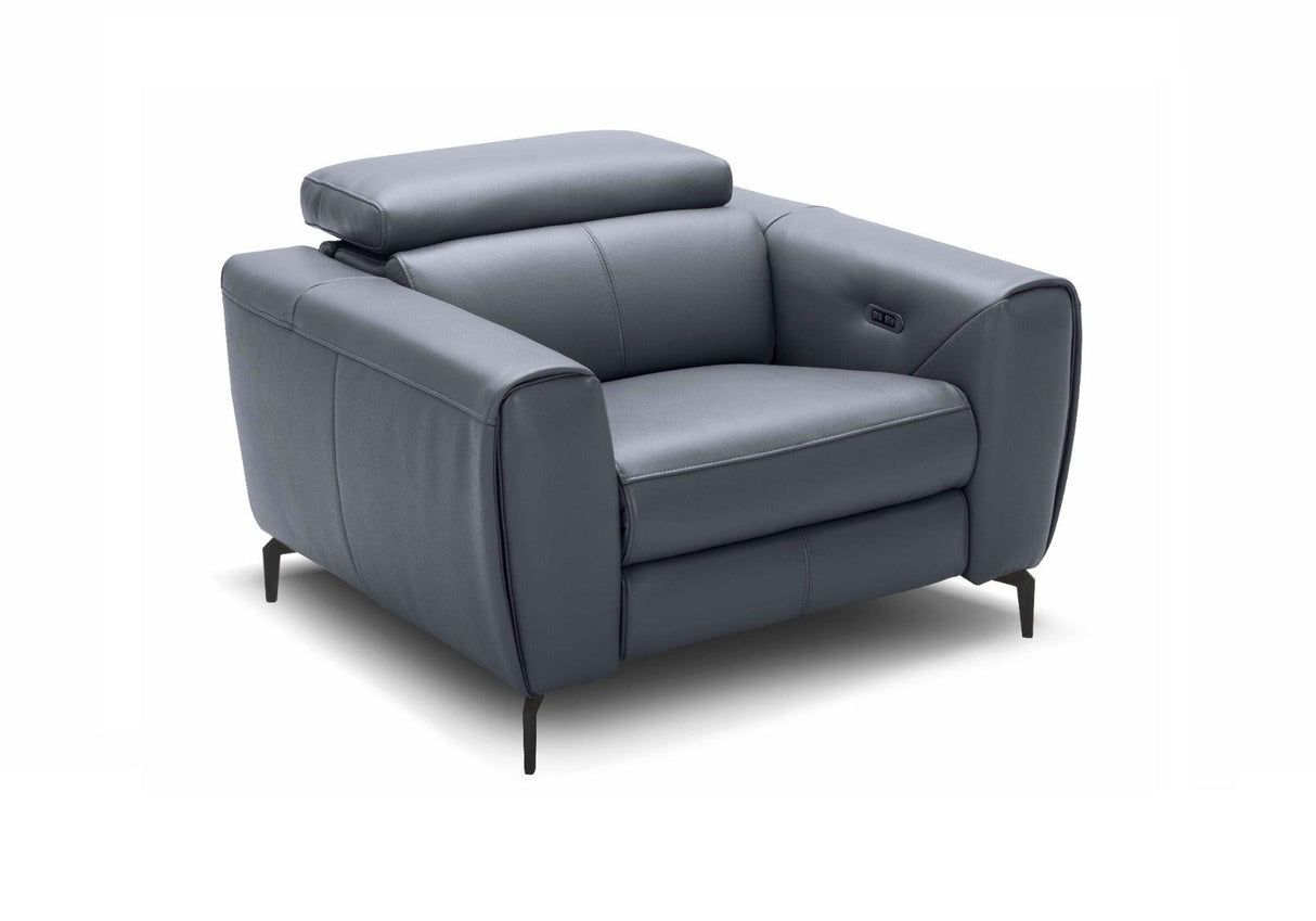 J&M Furniture - Lorenzo Chair In Blue-Grey - 188241-C