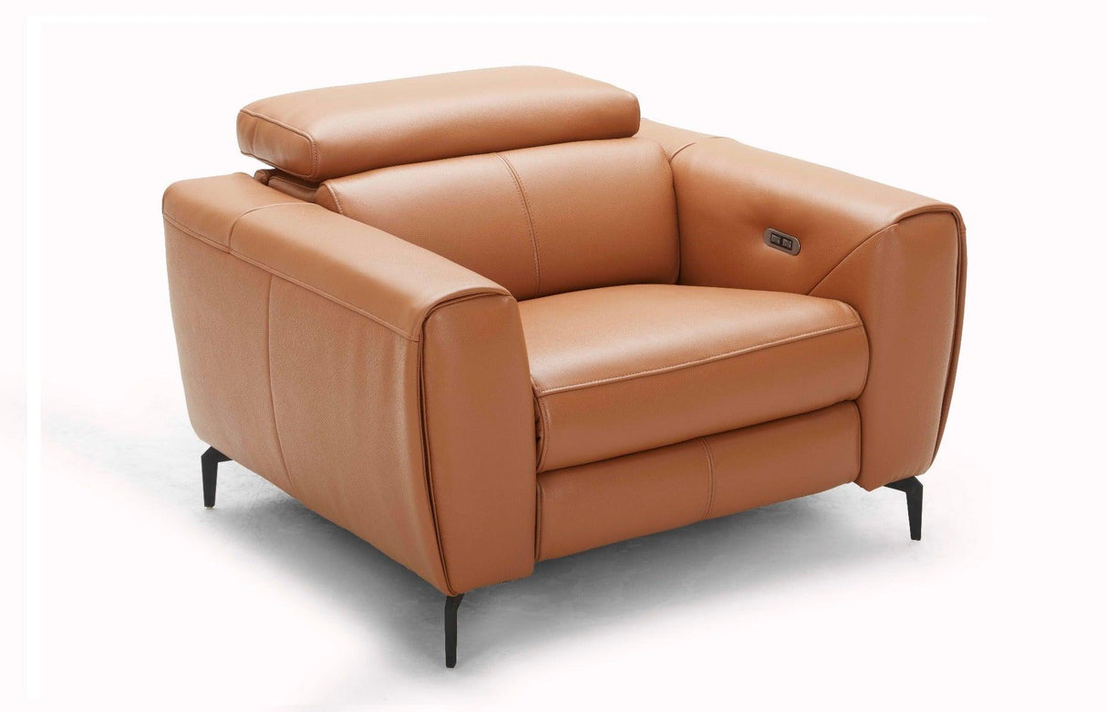 J&M Furniture - Lorenzo Chair In Caramel - 1882411-C