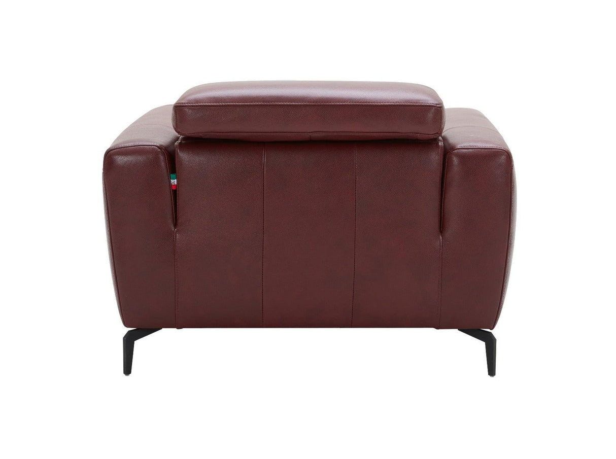 J&M Furniture - Lorenzo Merlot Chair - 18822-C