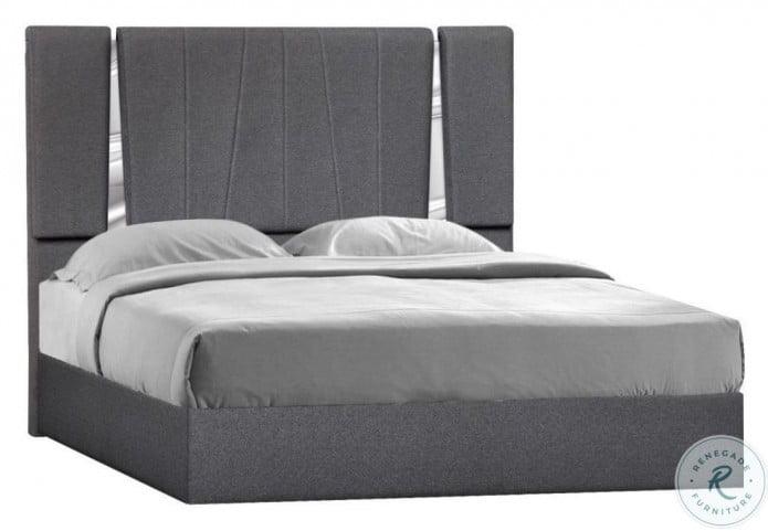 J&M Furniture - Matissee King Bed In Charcoal - 18710K