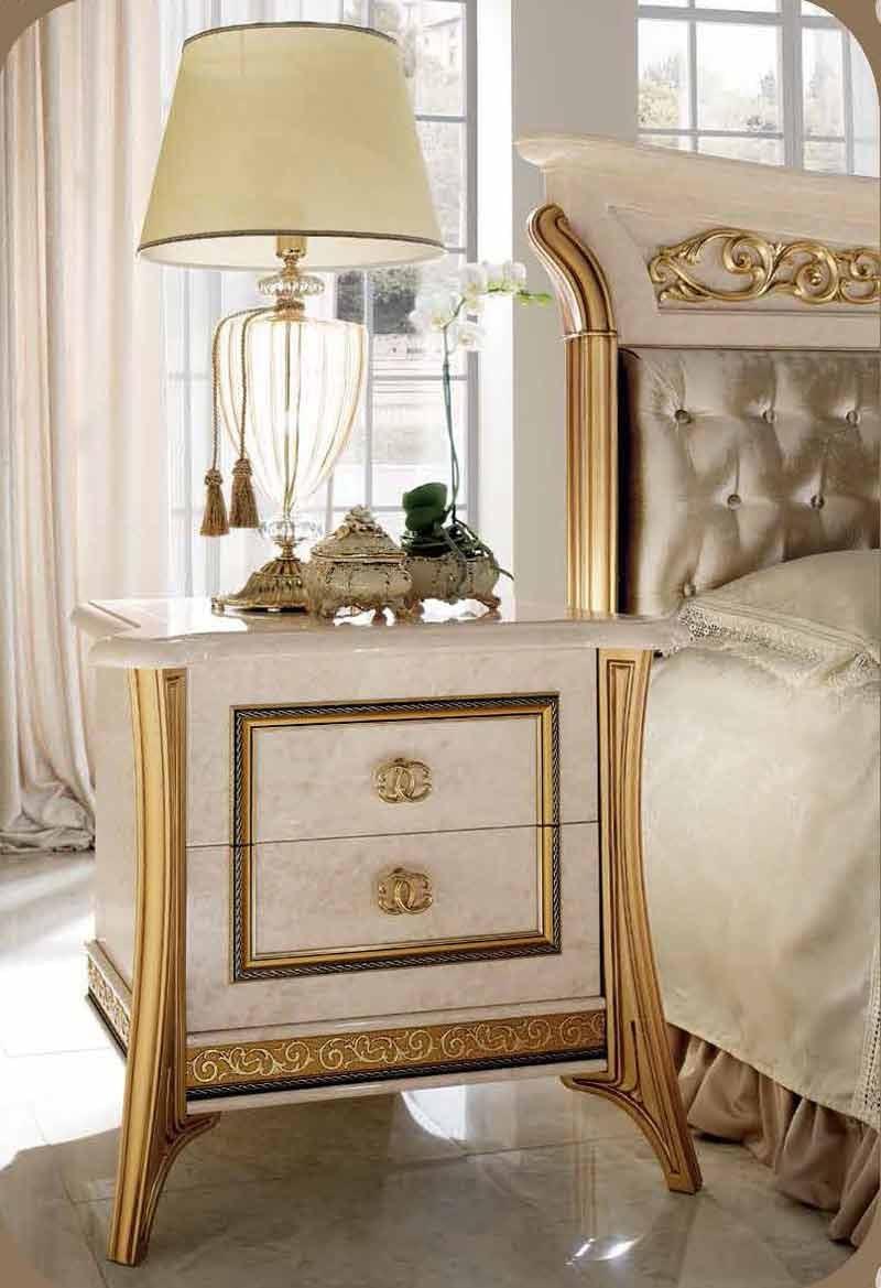 Arredoclassic Italy Melodia Nightstand - Melodians | ESF | Home Elegance USA