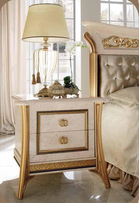 Arredoclassic Italy Melodia Nightstand - Melodians | ESF | Home Elegance USA