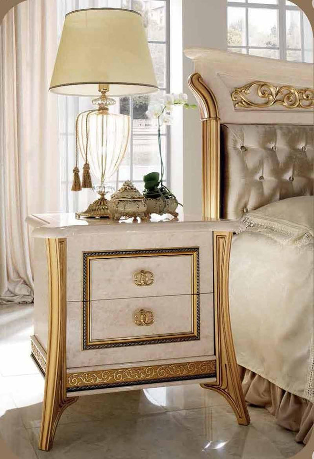 Arredoclassic Italy Melodia Nightstand - Melodians | ESF | Home Elegance USA