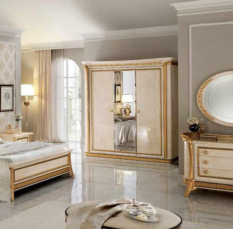 Arredoclassic Italy Melodia 3 Doors Wardrobe - Melodia3Dw | ESF | Home Elegance USA