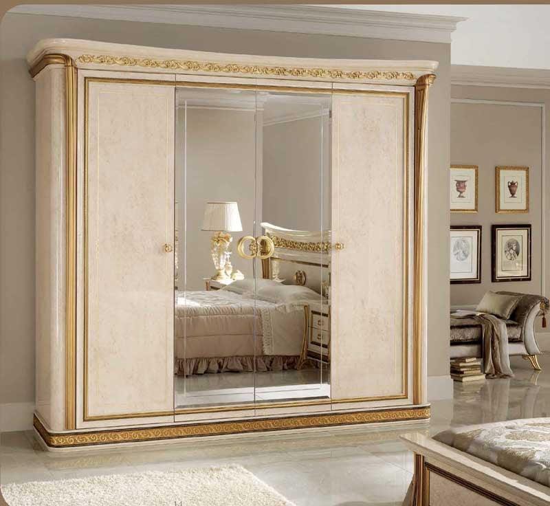 Arredoclassic Italy Melodia 4 Doors Wardrobe - Melodia4Dw | ESF | Home Elegance USA