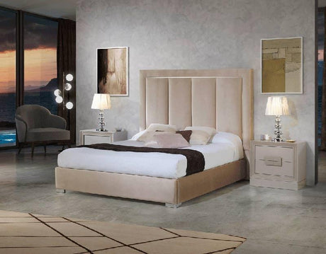 Esf Furniture - Monica Eastern King Storage Bed - Monica-Ek