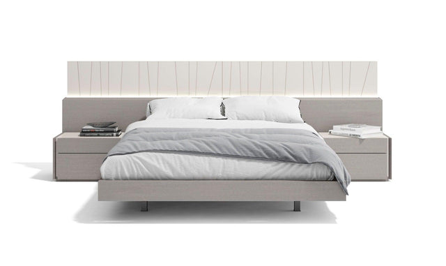 J&M Furniture - Porto Queen Size Bed In Grey - 17865-Q