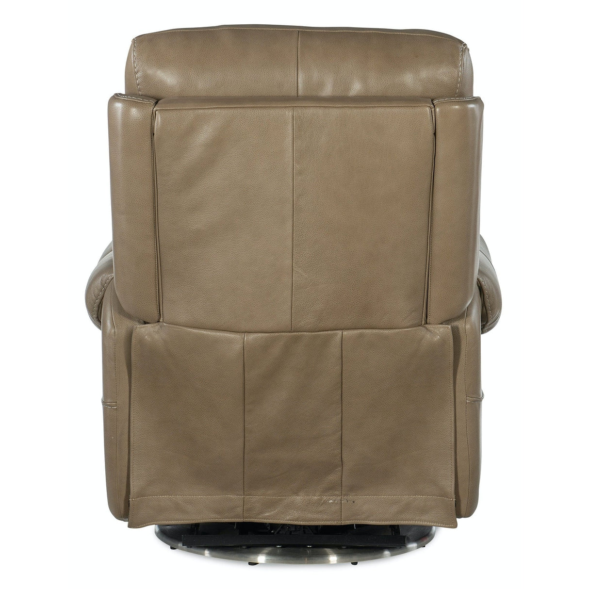 Sterling Swivel Power Recliner with Power Headrest in Pesaro Clay Leather - Hooker Furniture
