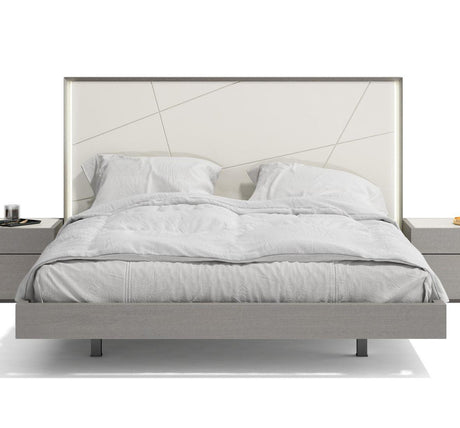 J&M Furniture - Sintra Queen Bed In Grey - 17554-Q