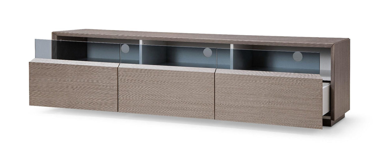 J&M Furniture - Tv023 Tv Stand In Grey Veneer - 1763950