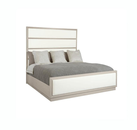 Collection of panel beds featuring framed headboards, traditional wood, and upholstered designs. Durable and timeless, ideal for master suites or guest rooms.