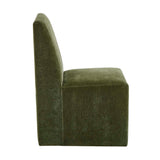 Moro Armless Dining Chair Moss - Dark Green by Uttermost - View 4