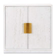 Emma 2 Door White Cabinet by Uttermost - View 1