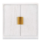 Emma 2 Door White Cabinet by Uttermost - View 1