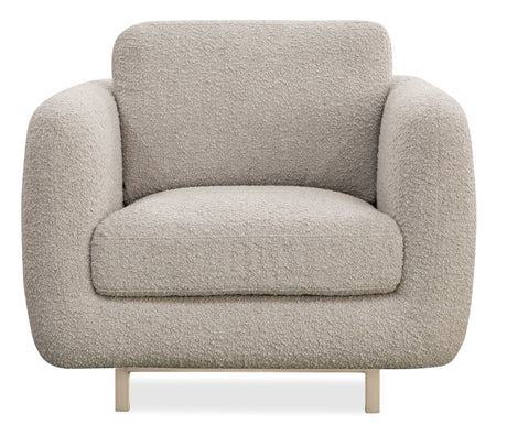 Dawson Barstool Swivel Accent Chair - Beige by Hooker Furniture - View 1