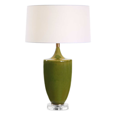 Adela Table Lamp - Green by Uttermost - View 1