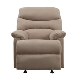 Arcadia Motion Recliner 627 Light Brown Microfiber | Acme - 627 - Home Elegance USA - 3