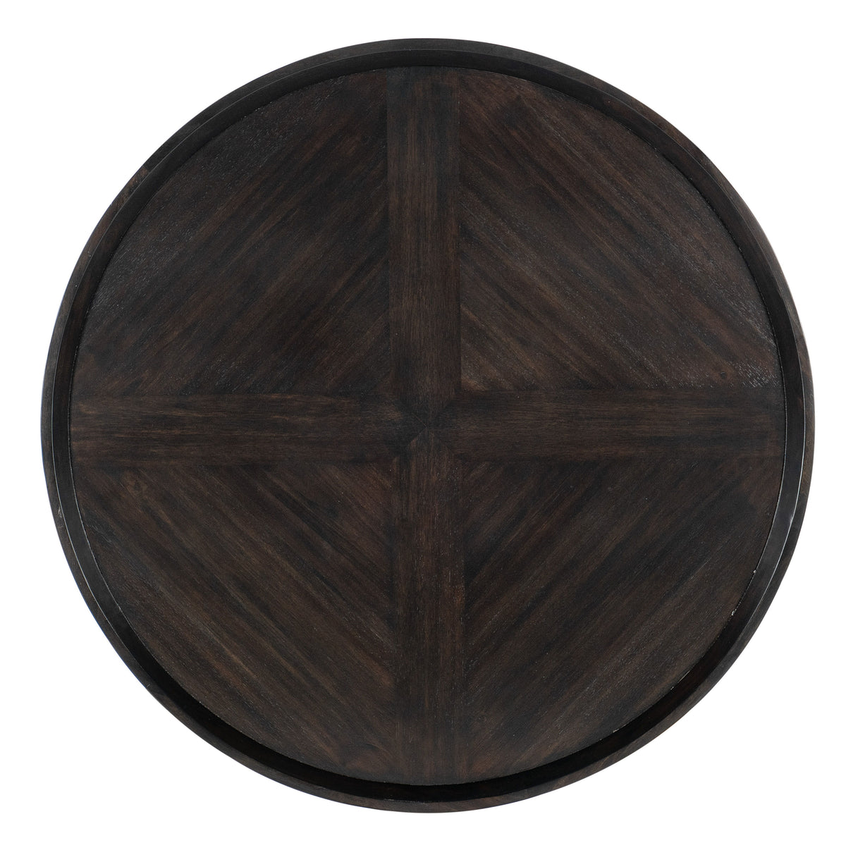 Commerce And Market Round Coffee Table - Black by Hooker Furniture - View 5
