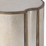 Harlow Mirrored Accent Table - Gold by Uttermost - View 4