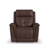 Ranger Power Recliner With Power Headrest, Lumbar, Heat & Massage - Rustic Brown | Flexsteel